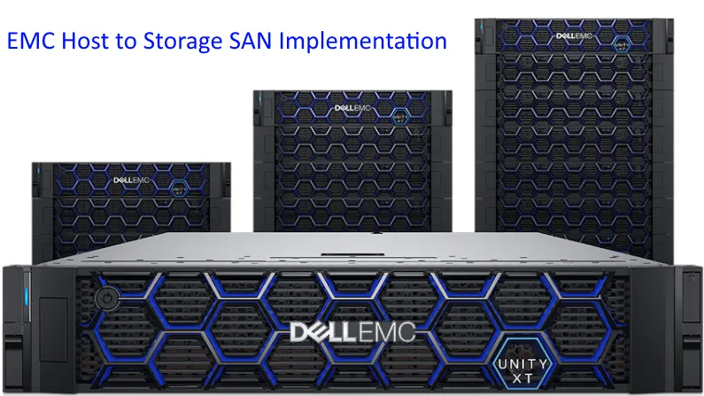 EMC Host to Storage SAN Implementation